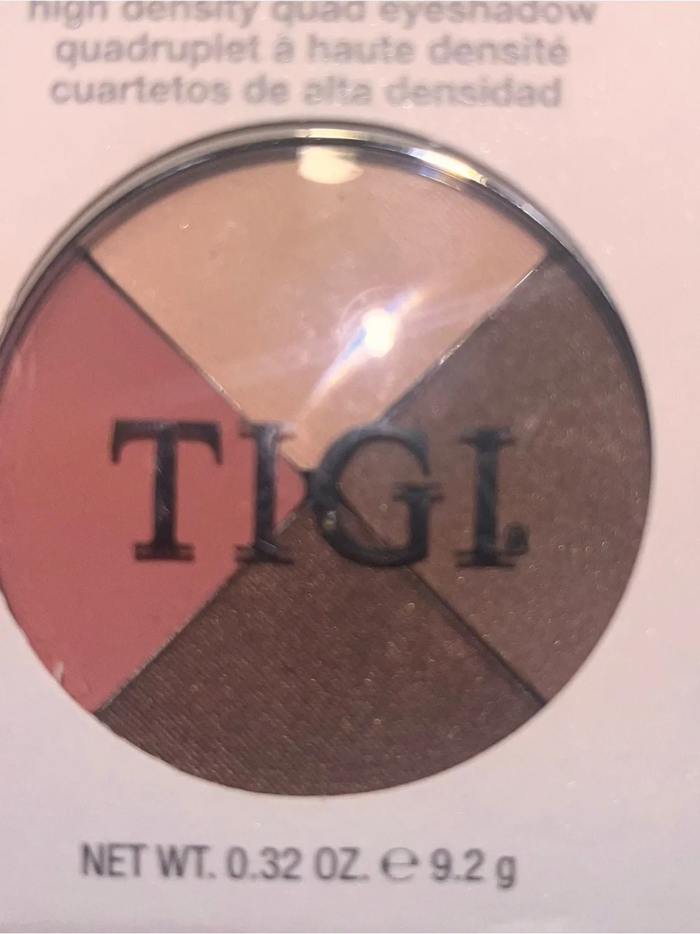 TIGI High Density Quad Eyeshadow Palette in Love Affair- Discontinued Shade